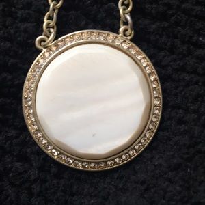 Danielle Stevens White pendant necklace
